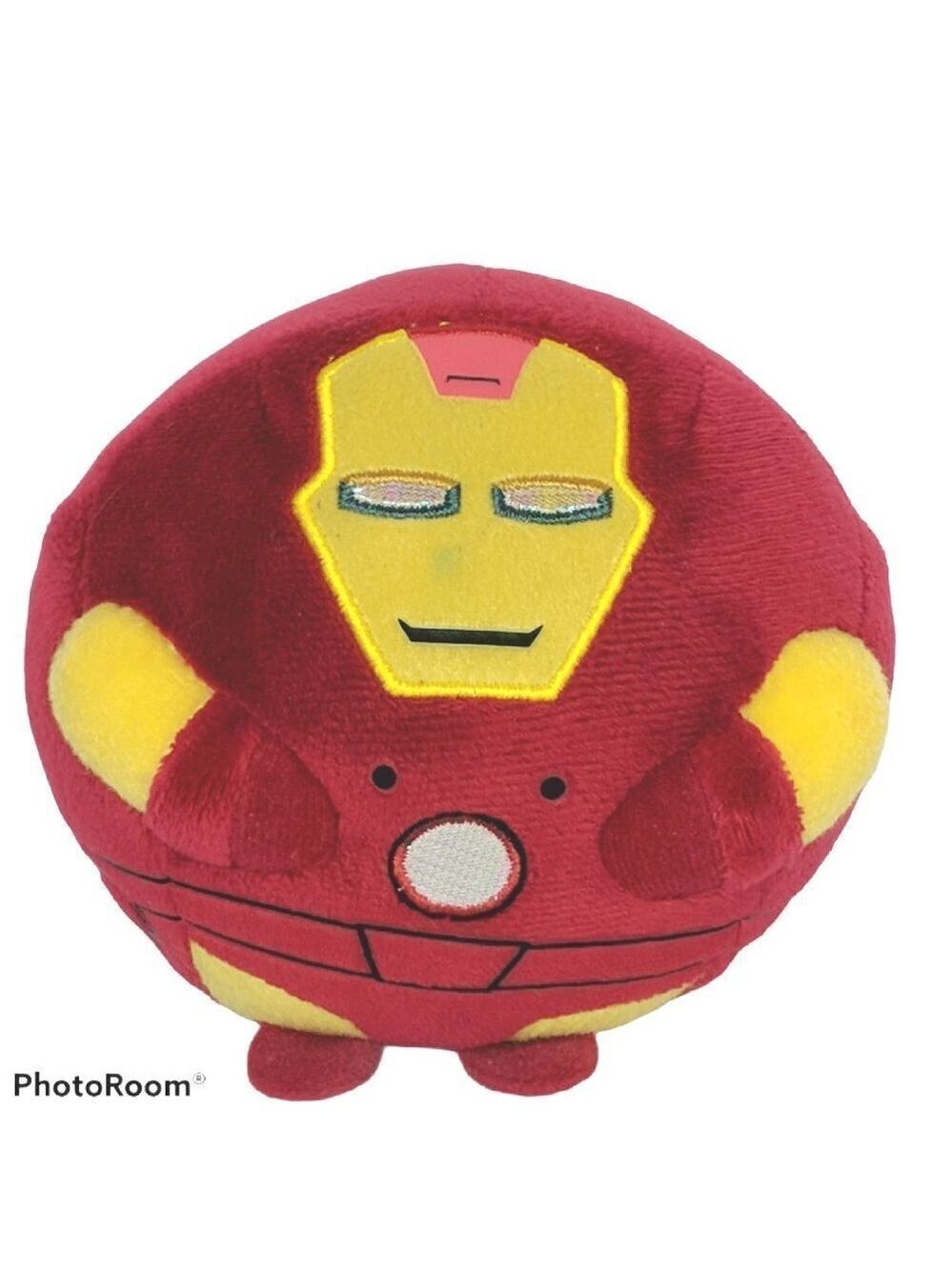 Ty Iron Man Beanie Ballz Plush 4 Inch Marvel